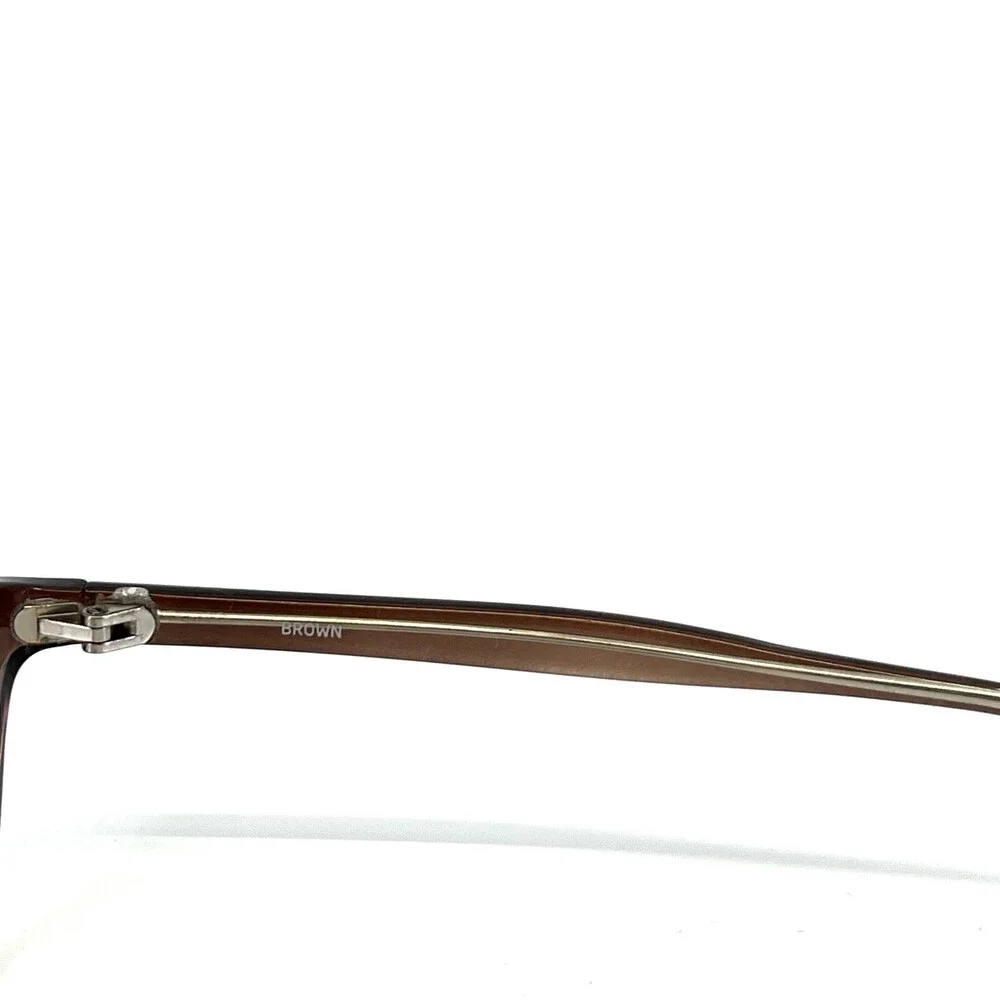 Equinox Eyeglasses EQ303 Brown Round Full Rim Acetate Frames 53[]16 140 mm a2